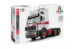Italeri 1/24 Mercedes-Benz SK Eurocab 6x4 image