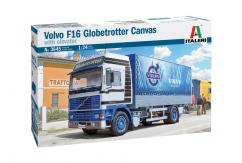 Italeri 1/24 Volvo F16 Globetrotter Canvas Truck with Elevator image