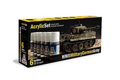 Italeri WWII German Military Paint Set image