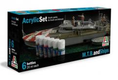 Italeri M.T.B & Ships Paint Set image