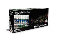 Italeri USAAC Paint Set image