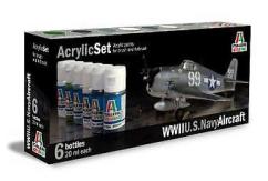 Italeri US Navy Aircraft Paint Set image