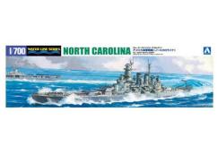 Aoshima 1/700 USN Battleship "North Carolina" image