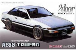 Fujimi 1/24 Toyota AE86 Trueno 2-Door GT Apex Late Version image