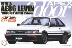 Fujimi 1/24 Toyota AE86 Levin 1600GT Apex 2-Door '85 image