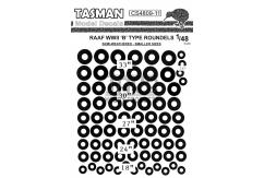 Tasman Models 1/48 RAAF WWII B-Type Roundels image