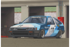 Fujimi 1/24 Trampio AE86 Levin 1985 image