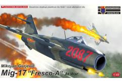 Kovozavody Prostejov 1/48 MiG-17 Fresco-A 'At War' image