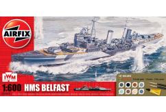 Airfix 1/600 HMS Belfast Model Set image