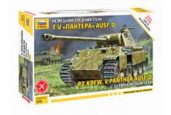 Zvezda 1/72 Pz.Kpfw V Panther Ausf.D German Medium Tank image