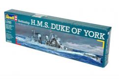 Revell 1/700 H.M.S Duke of York Battleship image