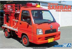 Aoshima 1/24 Subaru Sambar Fire Engine 2008 image