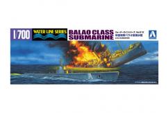 Aoshima 1/700 US Navy Balao Submarine image