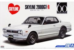 Aoshima 1/24 Nissan KPGC10 Skyline HT2000GT-R 1971 image