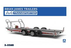 Aoshima 1/24 Brian James A4 Transport Trailer image