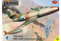Kovozavody Prostejov 1/72 MD-450 Ouragan "Israel Airforce" image