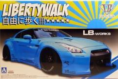 Aoshima 1/24 Liberty Walk R35 GT-R Version 1 image