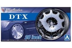 Aoshima 1/24 Rims & Tires - Trafficstar DTX 20" image