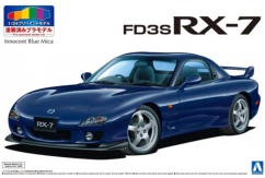 Aoshima 1/24 Mazda FD3S RX-7 Blue Mica '99 image