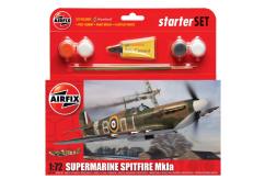 Airfix 1/72 Supermarine Spitfire MK.la Model Set image