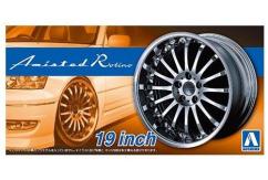 Aoshima 1/24 Rims & Tires - Amistad Rotino 19" image