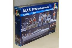 Italeri 1/35 M.A.S. Crew and Accessories image