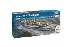 Italeri 1/35 Vosper MTB 74 with Crew image