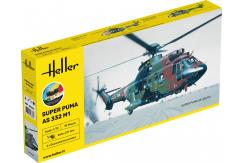 Heller 1/72 Super Puma AS 332 M1 - Starter Kit image