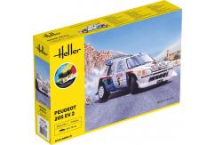 Heller 1/24 Peugeot 205 EV 2 - Starter Kit image