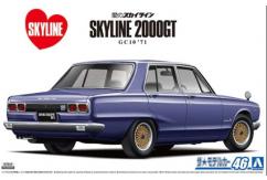 Aoshima 1/24 Skyline GT-R 2000 1971 image