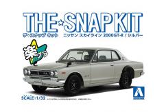 Aoshima 1/32 Nissan Skyline GT-R - Silver image