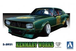 Aoshima 1/24 Nissan Skyline Ken & Mary 2-Door Shodai LB Works image