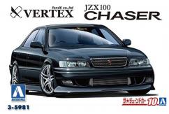 Aoshima 1/24 Vertex JZX100 Chaser Tourer V 1998 image
