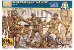 Italeri 1/72 British Paratroopers "Red Devils" image