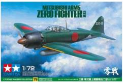Tamiya 1/72 Mitsubishi A6M5 Zero Fighter (Zeke) image
