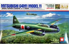 Tamiya 1/48 G4M1 Yamamoto w/17 Figures image