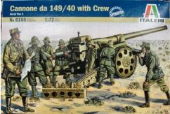 Italeri 1/72 Italian Cannon 149  & Crew image