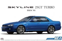 Aoshima 1/24 Nissan ER34 Skyline 25 GT Turbo 2001 image