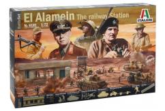 Italeri 1/72 El Alamein Battle Railway Station Diorama image