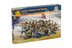 Italeri 1/72 British Infantry & Sepoys image