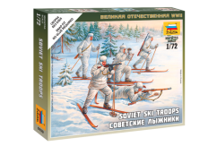 Zvezda 1/72 Soviet Skiers image