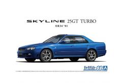 Aoshima 1/24 Nissan ER34 Skyline 25GT Turbo 2001 image