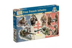 Italeri 1/72 Free French Infantry WWII image