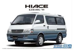 Aohsima 1/24 Toyota KZH100G Hiace Super Custom 1999 image