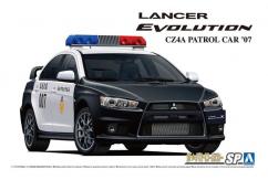 Aoshima 1/24 Mitsubishi Lancer Evolution X Patrol Car image