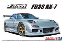 Aoshima 1/24 Mazda RX-7 FD3S 1999 C-West image