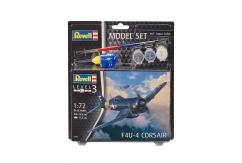 Revell 1/72 F4U-4 Corsair Model Set image