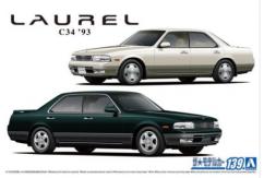 Aoshima 1/24 Nissan Laurel Medalist V-Club 1993 image
