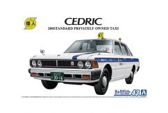 Aoshima 1/24 430 Cedric Sedan Private Taxi image
