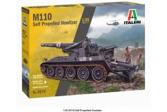 Italeri 1/35 M110 Self Propelled Howitzer image